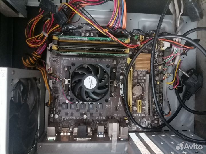 Компьютер в разбор