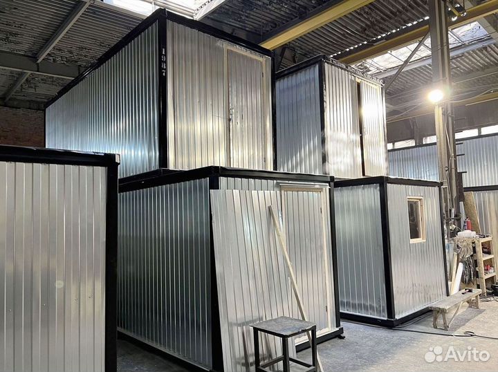 Блок контейнер, бытовка металлическая