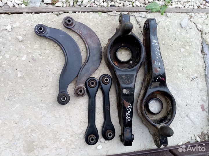 Комплект задних рычагов подвески мазда 3 бк