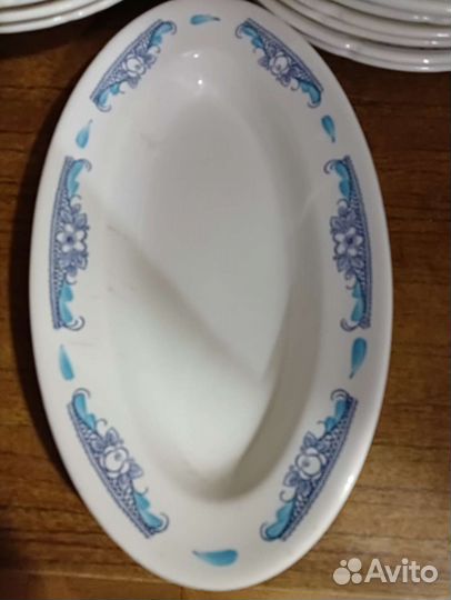 Блюда овальные Зик, два больших Буди