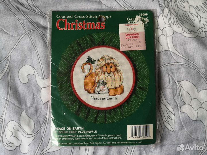 Набор для вышивания крестом Bucilla