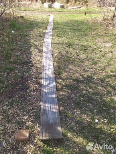 Дорожка резиновая садовая