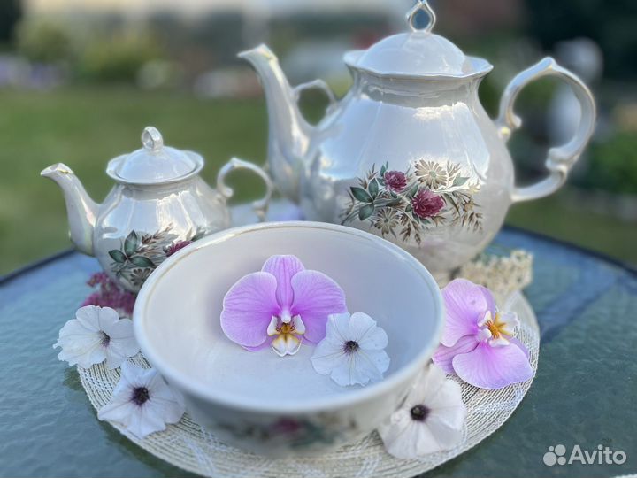 Чайник заварочный СССР набор