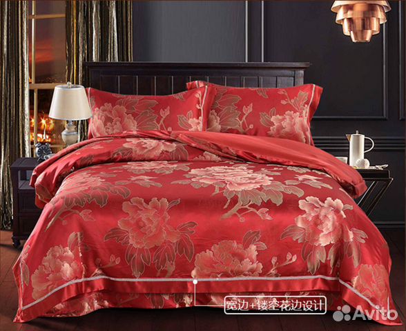 Комплект постельного белья из шёлка Евро+ 28 мм