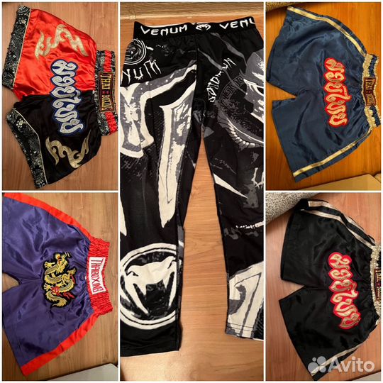 Шорты и лосины для тайского бокса