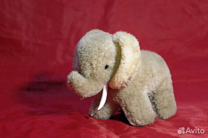 Цифровая выкройка в PDF Игрушка Слоник антикварный