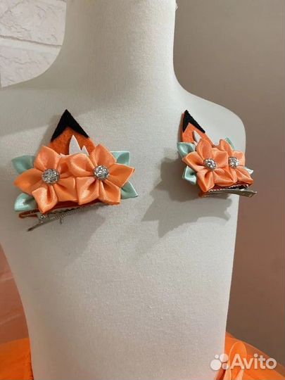 Новогодний костюм лисички 92 98 прокат