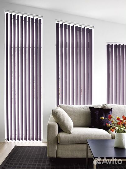 Вертикальные жалюзи, рулонные шторы