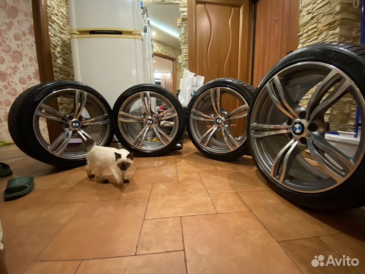 Оригинальные кованые диски bmw 343 стиль m6 f13