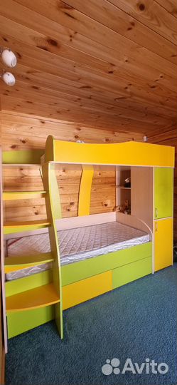 Двухъярусная кровать для детей