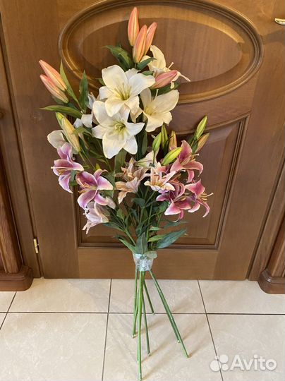 Искусственные цветы букет