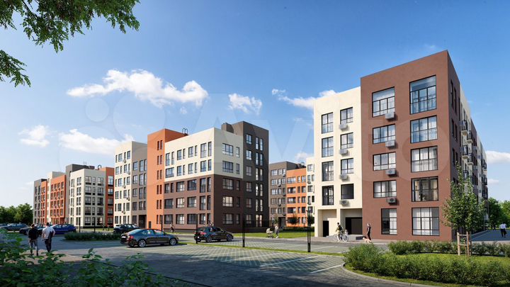 2-к. квартира, 58,8 м², 3/5 эт.