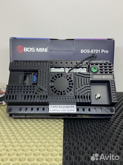 Android магнитола bos mini 7 дюймов с кнопками