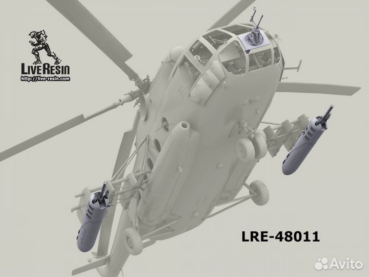 Дополнение из смолы Live Resin LRE48011