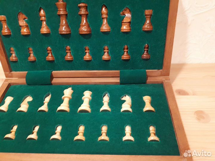 Шахматы магнитные индийские 30 см