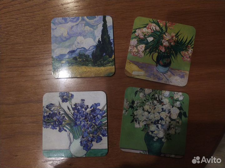 Подставка под горячее с картинами Ван Гога