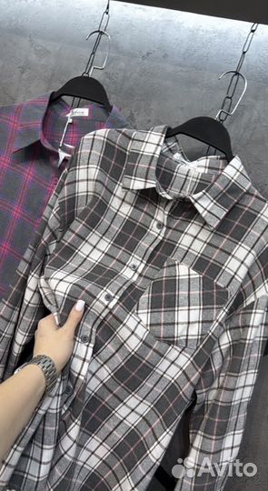 Стильные рубашки (единый размер 42-48)