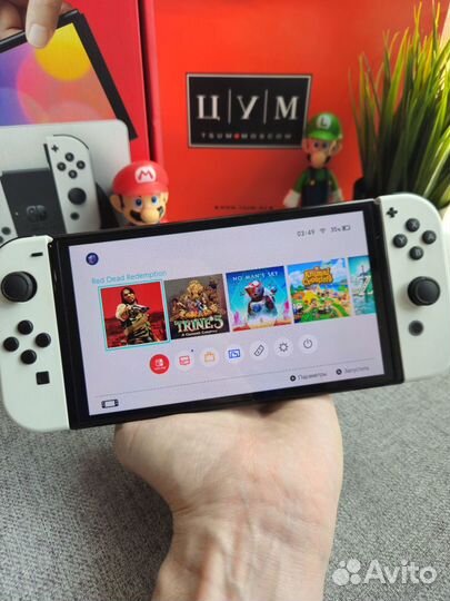 Nintendo switch Oled Прошита 256GB