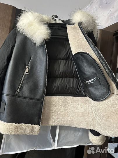 Дубленка натуральная женская 46 48 размер