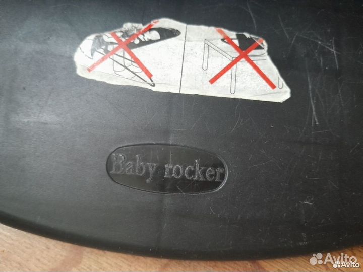 Шезлонг детский baby rocker