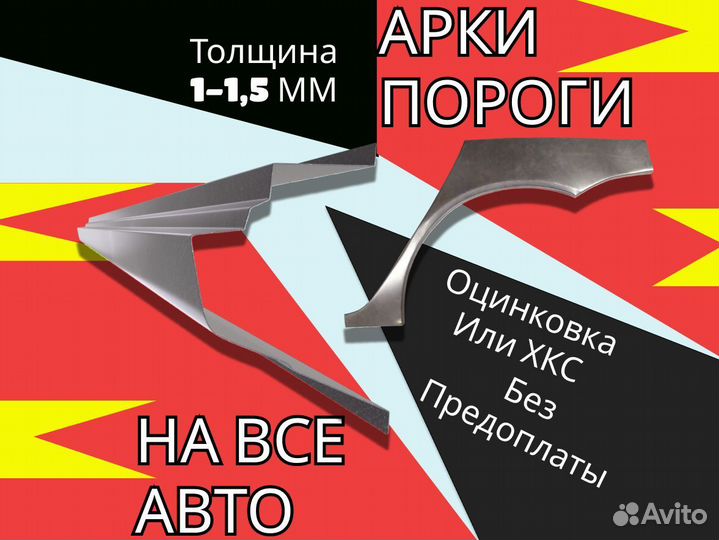 Задняя арка Kia Carnival