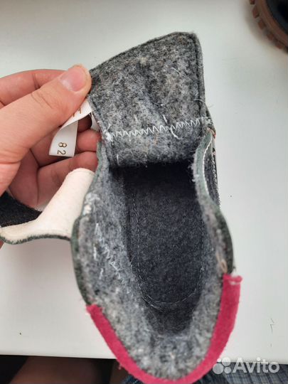 Кожанные ботинки для девочки на осень