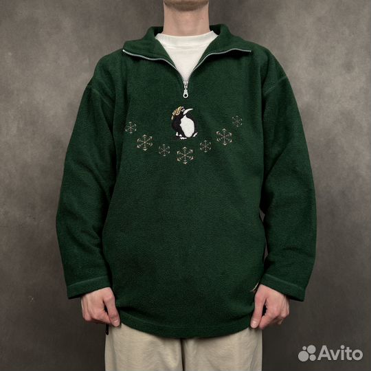 Винтажный флис Jack Morgan 1/4 zip Vintage Fleece