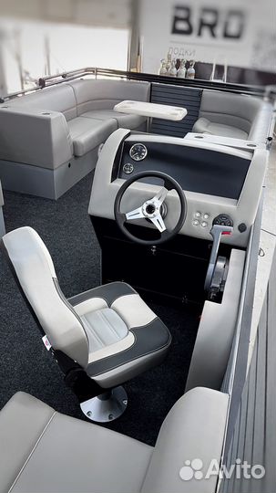 Моторный катамаран BRO pontoon 80