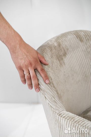 Стул мягкий из велюра