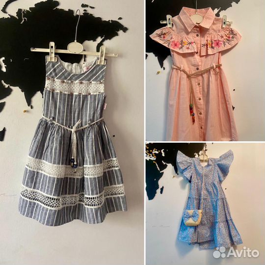 Платья Турция 6-7 лет