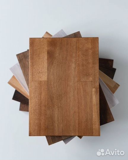 Журнальный столик Fusion 80х40см из массива дерева