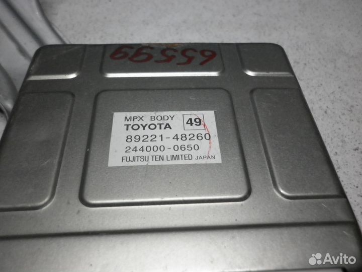 Блок комфорта Toyota Highlander 1 89221-48260