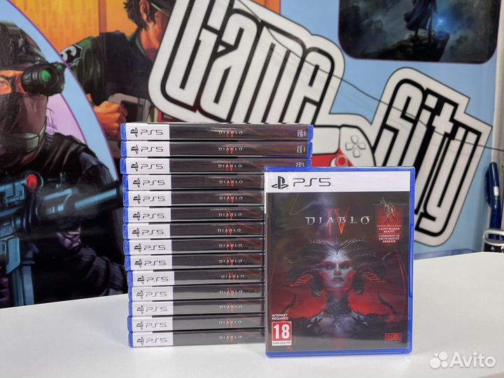 Diablo 4 ps5 диск (полностью на русском)