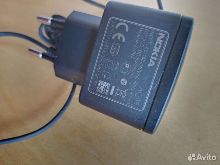 Оригинальные зарядки Nokia