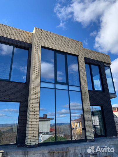 Алюминиевые двери раздвижные, окна, порталы