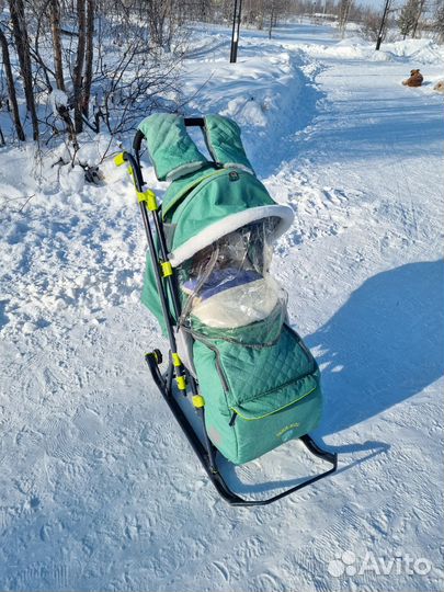 Санки коляска ника 7 3