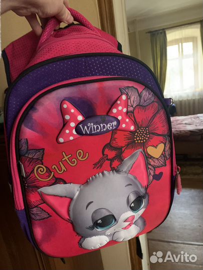 Рюкзак школьный Winner с мешком д/обуви