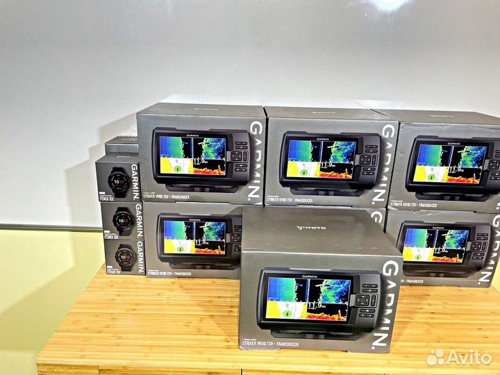 Эхолот garmin striker vivid 7sv gt52