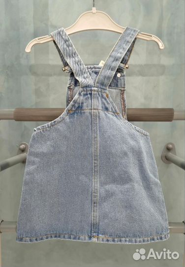 Джинсовый сарафан 86,110 Zara