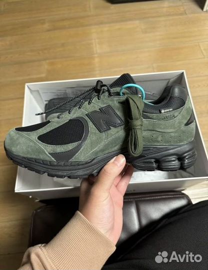 New balance 2002r gore tex jjjjound green(Оригинал