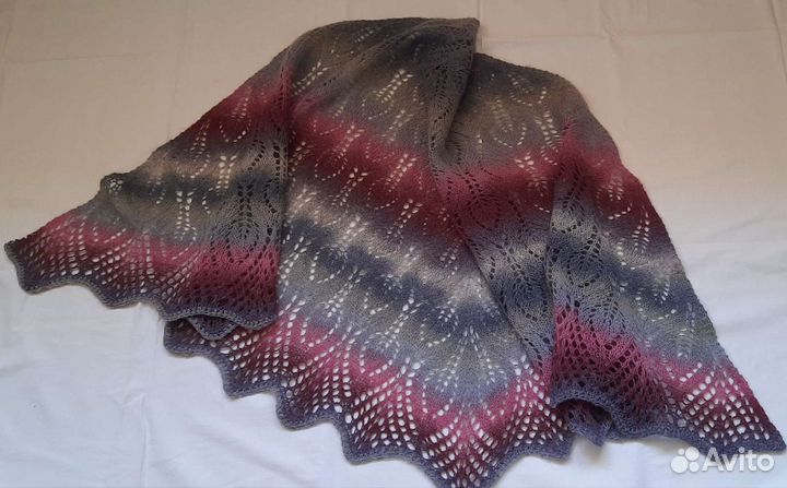 Платок шаль шерсть