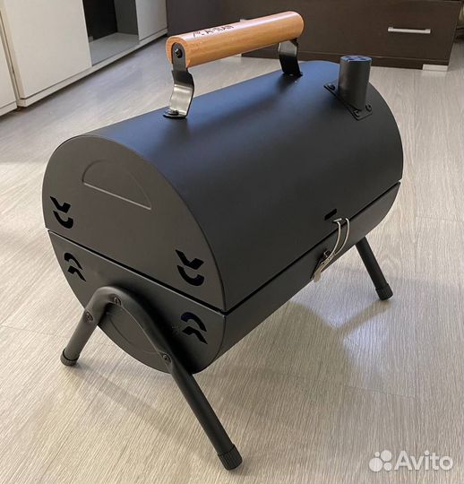 Переносной гриль с дымоходом