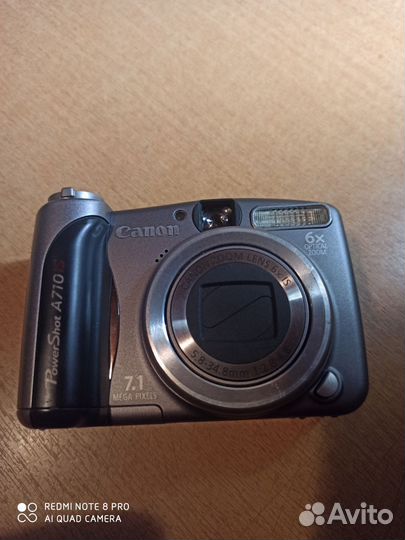 Фотоаппарат Canon Powershot A710 is