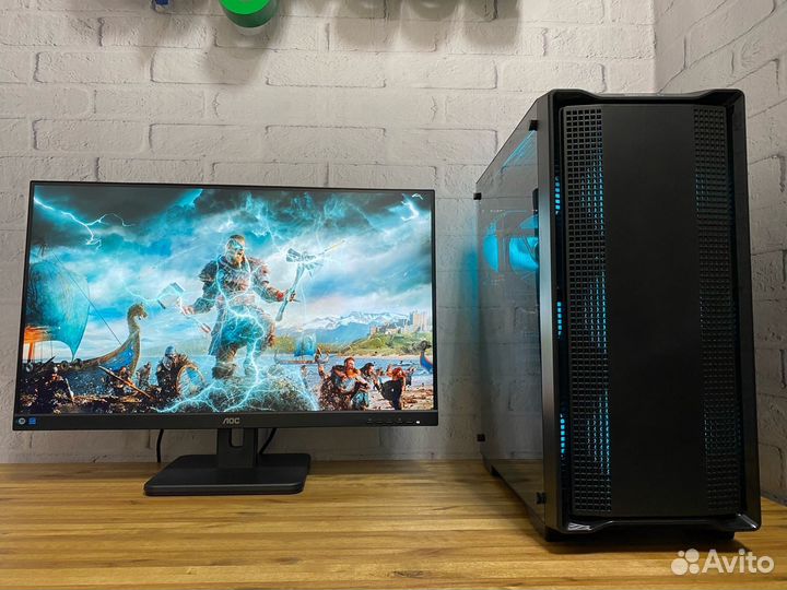 Игровой пк Intel Core 4.3Ghz / 16G / GTX1660Super