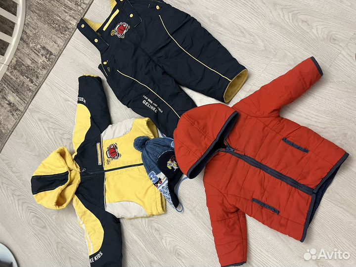 Костюм весна-осень и куртка на мальчика