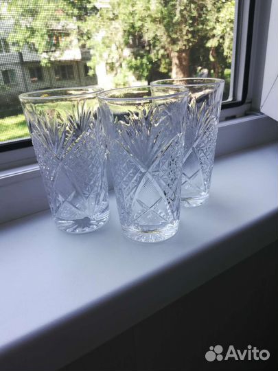 Хрустальные фужеры бокалы СССР
