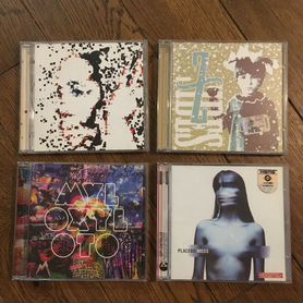 Cd-диски: Земфира, Coldplay, Placebo, Cesaria Evor