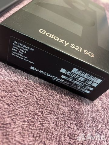 Samsung Galaxy S21, 8/256 ГБ объявление продам