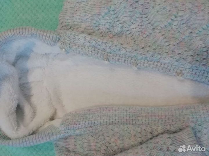 Вязаный комбинезон 56 - 62