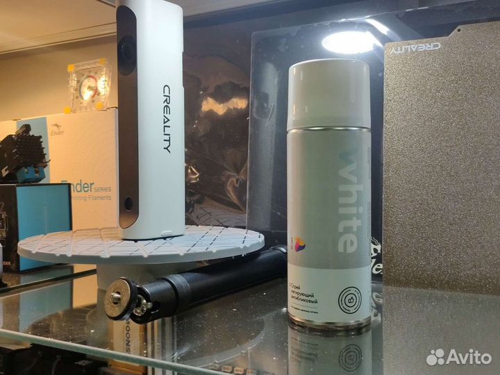 Спрей матирующий Ateco white для 3D сканера